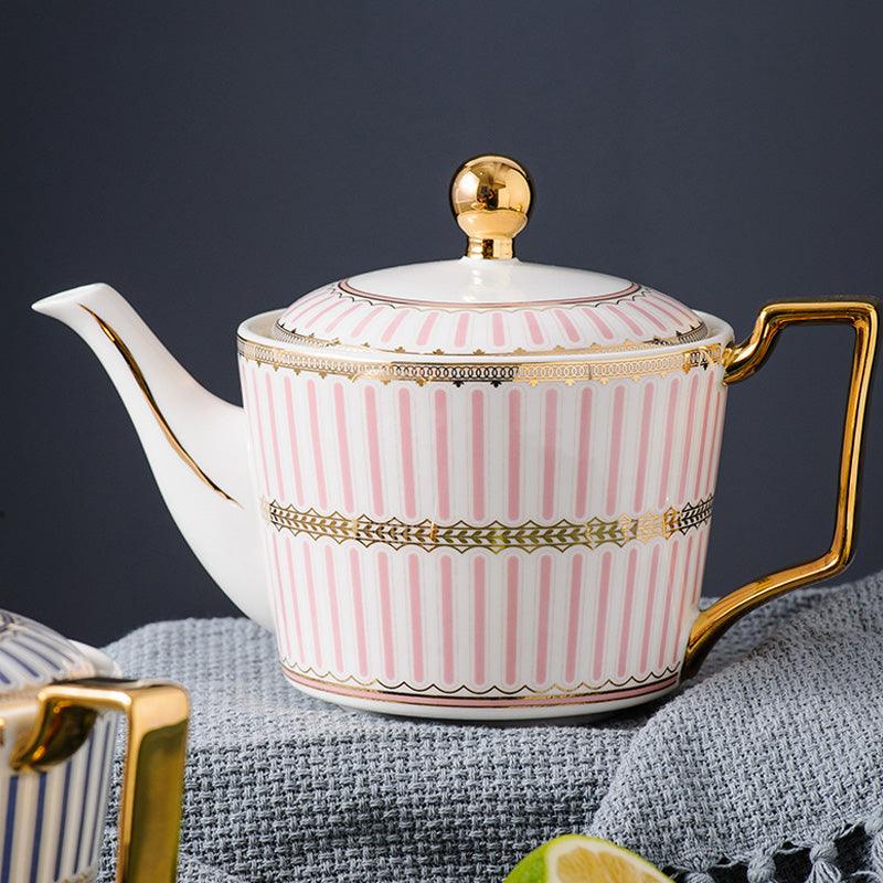 Pink Ceramic Coffee Set | British Ceramic Tea Set | Tea Set Gifts - Teas Story