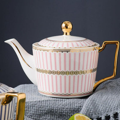 Pink Ceramic Coffee Set | British Ceramic Tea Set | Tea Set Gifts - Teas Story