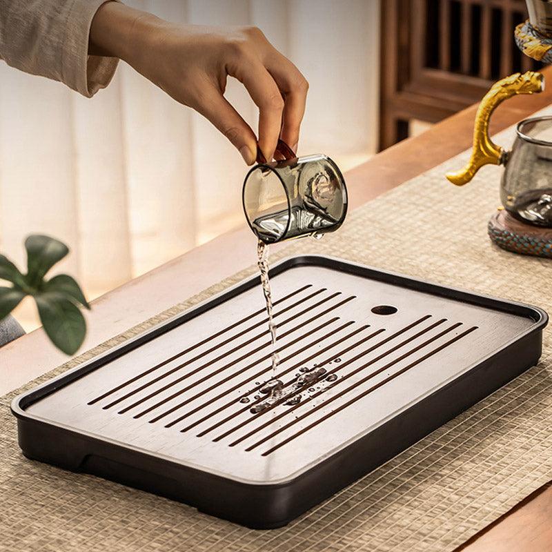 Retro relief glass automatic tea set | Creative tea set - Teas Story