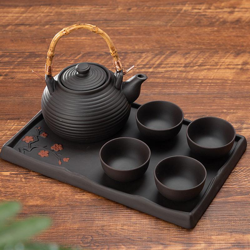 Kung Fu Tea Set | Retro Plum Blossom Tea Set - Teas Story
