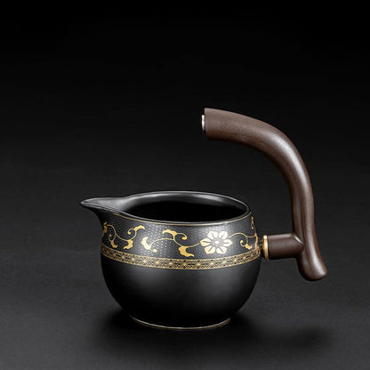 Ceramic Tea Set | Teapot Cup | Retro Tea Set | Automatic Tea Maker