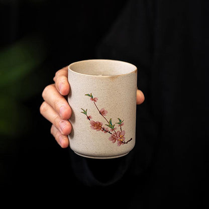 Stoneware tea set | pottery handle | Kung Fu tea maker - Teas Story