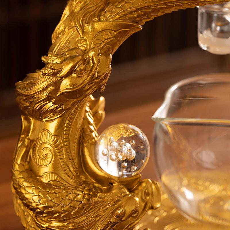 Lazy glass automatic tea set | Creative magnetic tea set | Tea set - Teas Story