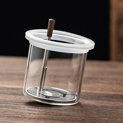 Heat-resistant elegant cup teapot | glass liner tea and water separation tea maker - Teas Story