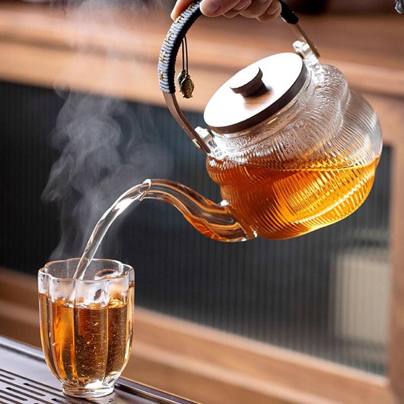 Gourd Glass Teapot, Electric Teapot, Tea And Water Separation Teapot - Teas Story