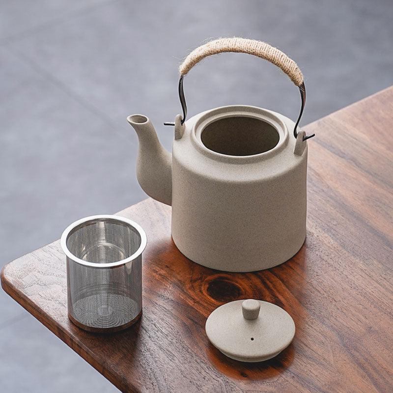 Vintage Ceramic Japanese Tea Set | Teapot Cup Set |Teapot With Infuser - Teas Story
