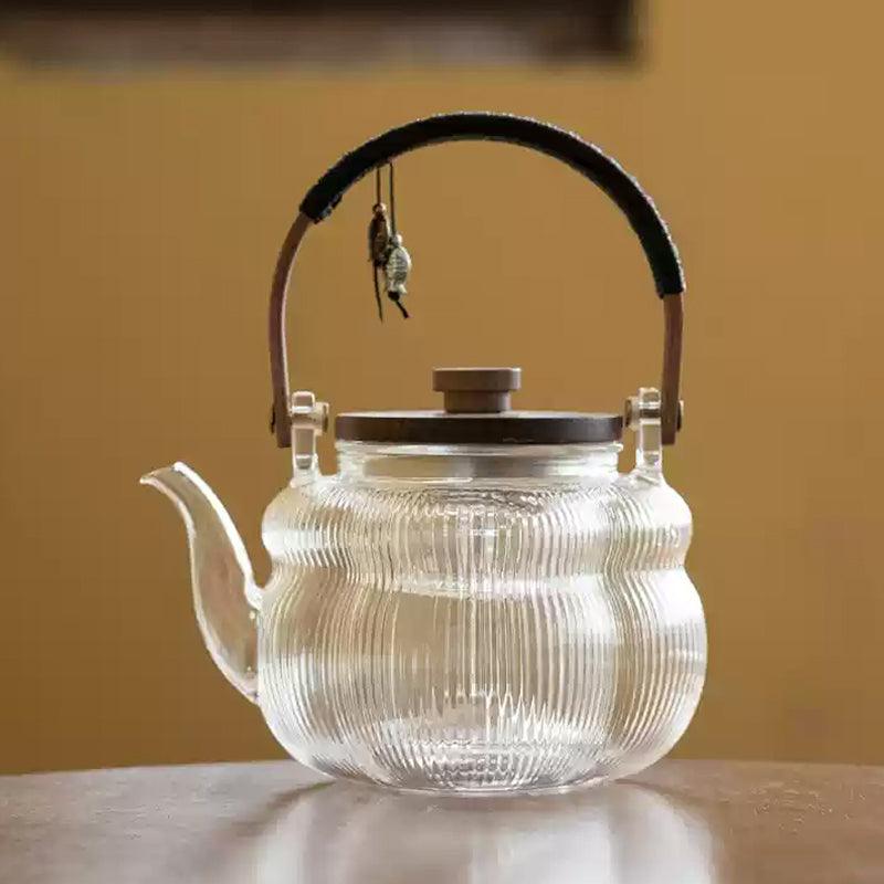 Gourd Glass Teapot, Electric Teapot, Tea And Water Separation Teapot - Teas Story
