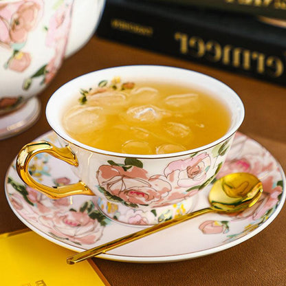 Ladies ceramic coffee set | exquisite afternoon tea set - Teas Story