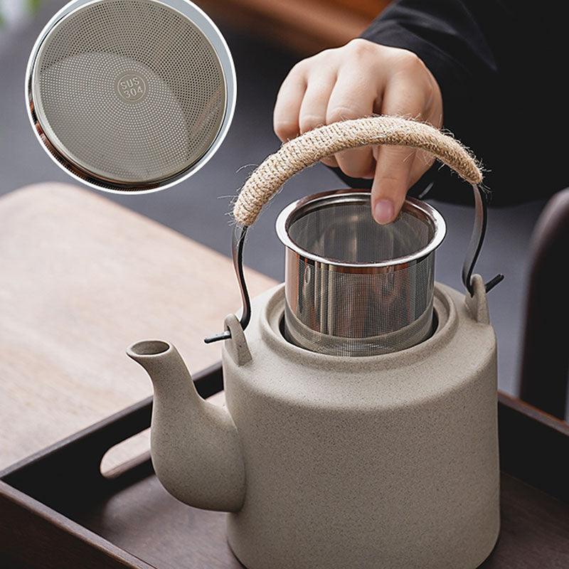 Vintage Ceramic Japanese Tea Set | Teapot Cup Set |Teapot With Infuser - Teas Story