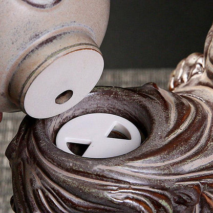 Purple sand relief Pixiu dragon Kung Fu tea brewing tool - Teas Story