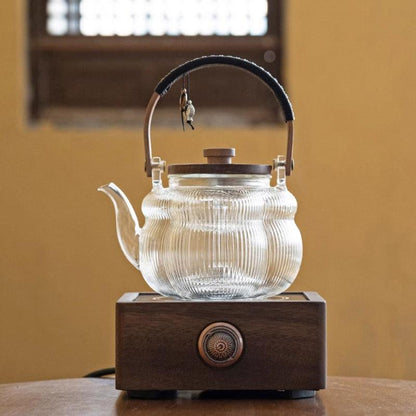 Gourd Glass Teapot, Electric Teapot, Tea And Water Separation Teapot - Teas Story