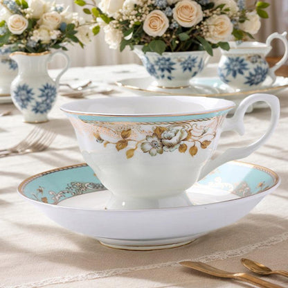 Handmade bone china coffee set | afternoon tea set - Teas Story