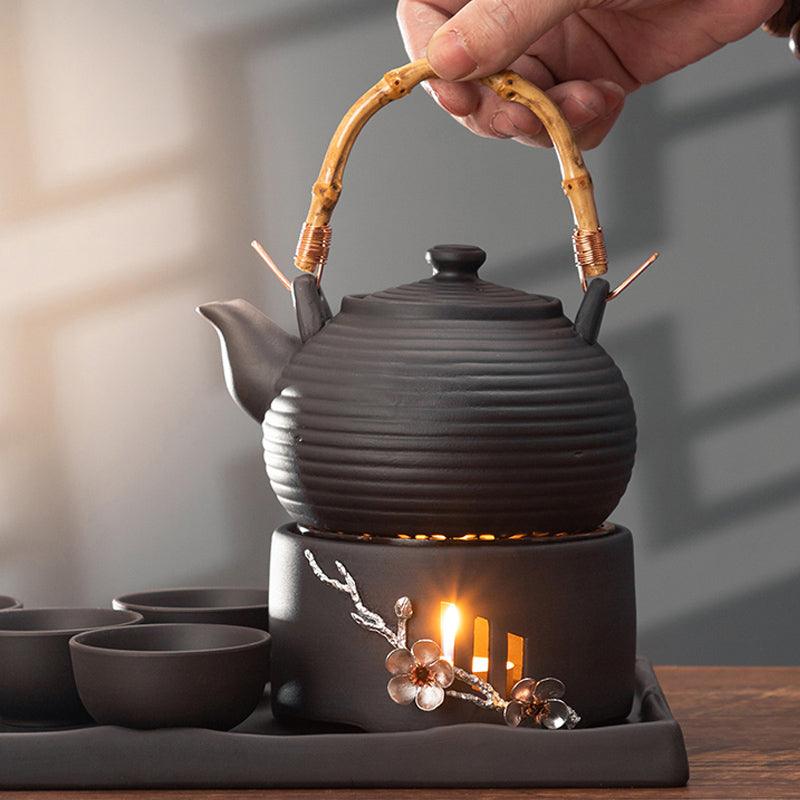 Kung Fu Tea Set | Retro Plum Blossom Tea Set - Teas Story