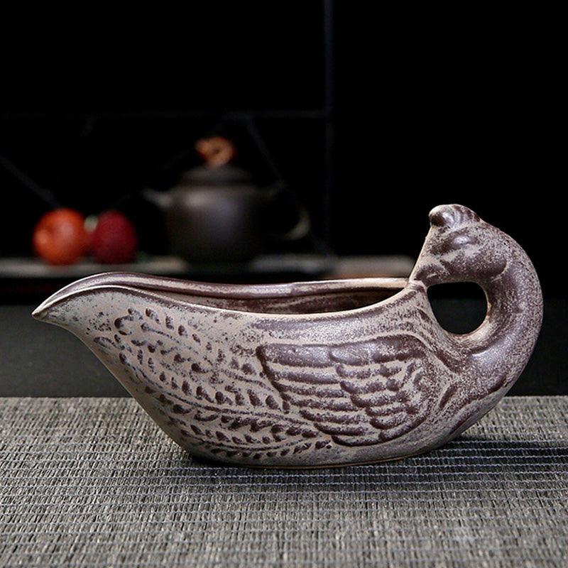 Purple sand relief Pixiu dragon Kung Fu tea brewing tool - Teas Story