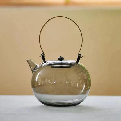 Handmade Glass Teapot | Heat-Resistant Kettle | Large Capacity Teapot - Teas Story